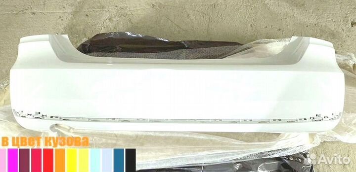 Бампер задний VW Polo Поло 15-20 Новый Любой цвет