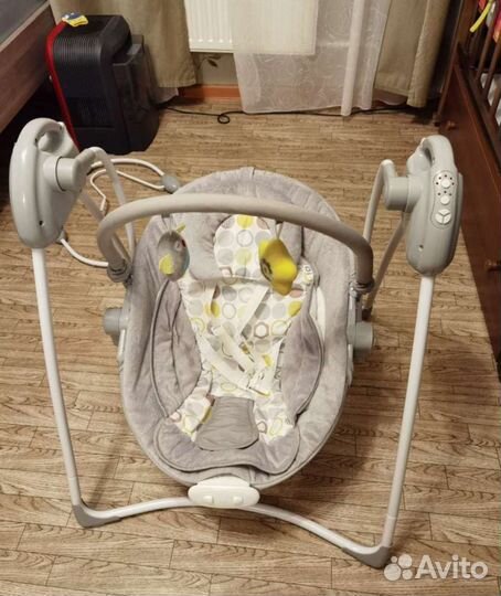 Детские качели шезлонги 2в1