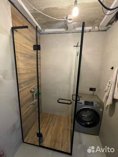 Душевая кабина из каленого 8 мм стекла Pilkington