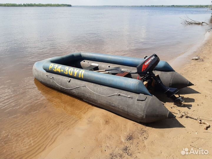 Лодка Караидель 4 с мотором Tohatcu