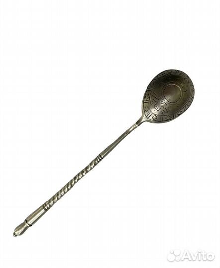 Серебряная чайная ложка 84 проба