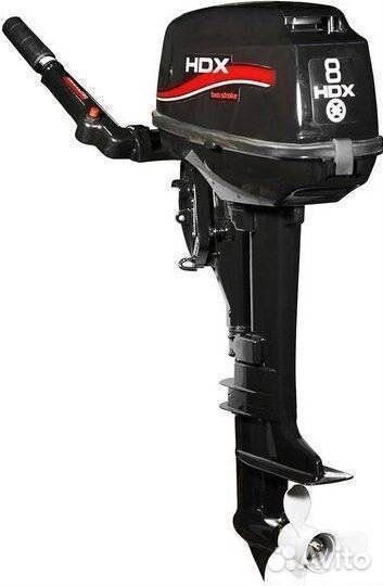 Лодочный мотор 2-Х тактный HDX R series T 8 BMS
