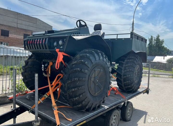 Переломка Grizzly (Снегоход - Болотоход)