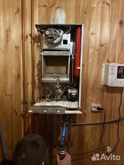 Ремонт и замена газовых колонок,котлов, Baxi