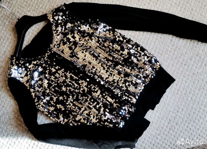 Кардиган с пайетками