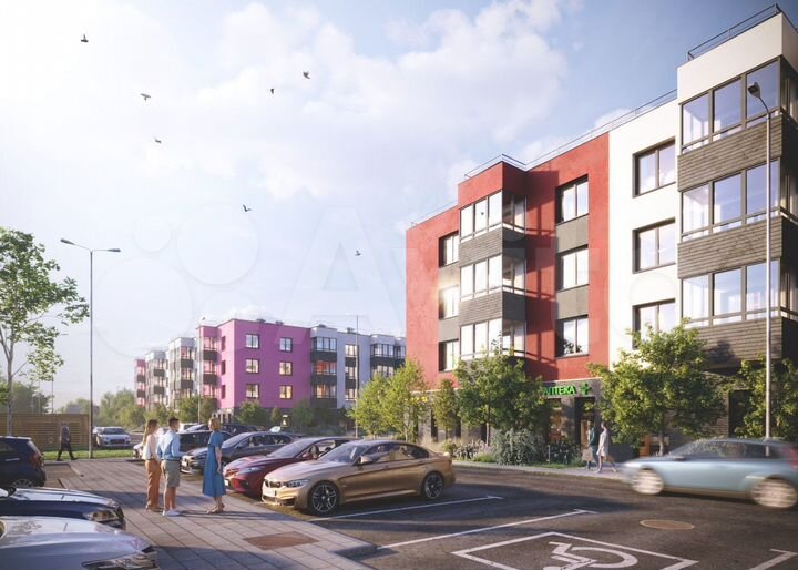 Квартира-студия, 19,6 м², 4/4 эт.