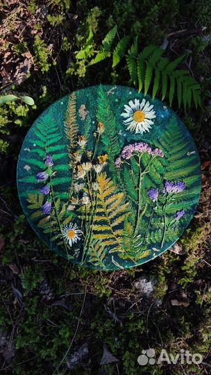 Картина акрилом на холсте