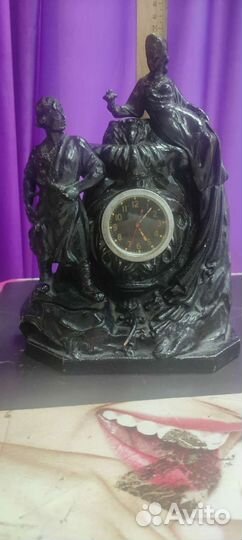 Часы Хозяйка медной горы. Литьё