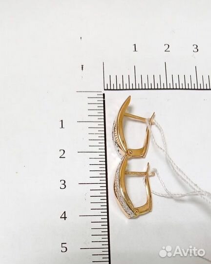 Серьги Золото