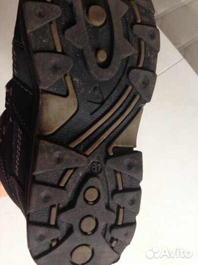 Ботинки теплые р.31