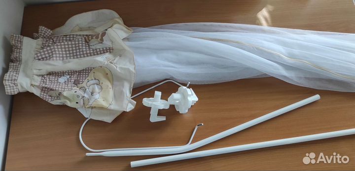 Балдахин, бортики, держатель балдахина