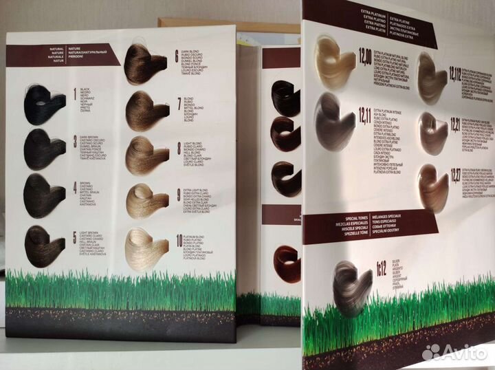 Палитры Salerm, loreal, matrix, estel