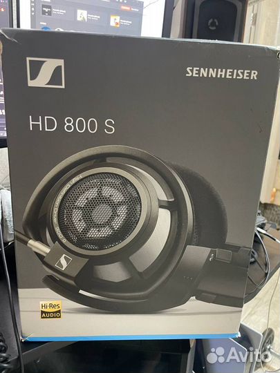 Sennheiser hd 800s Gold Black