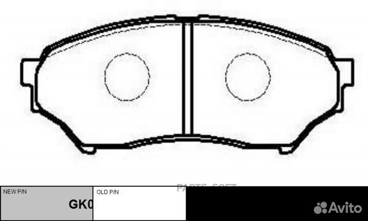 CTR CKM-35 Колодки тормозные дисковые