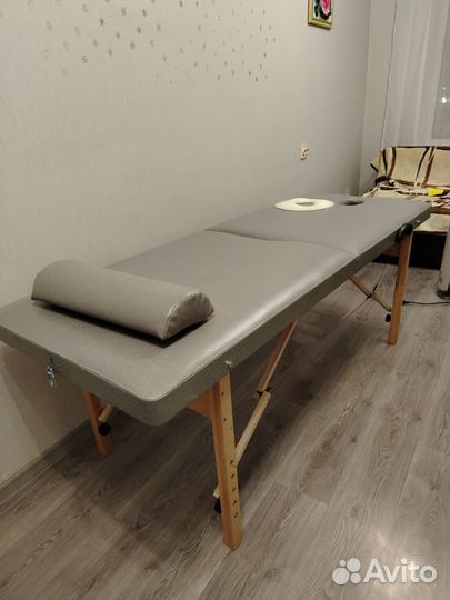 Массажный стол складной с вырезом
