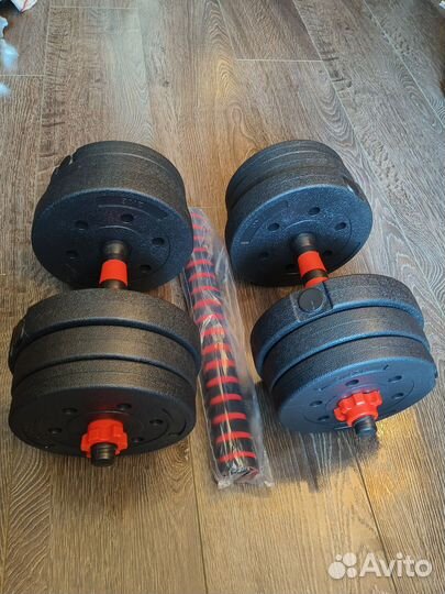 Новые гантели каждая по 10 кг (модель 203)