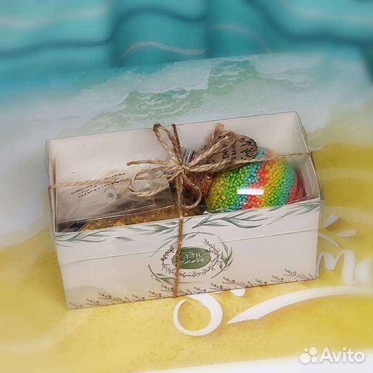 Подарочный набор.Жемчуг и соль для ванны