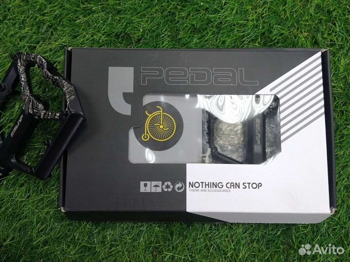 Педали алюминий велосипедные на пром подшипниках