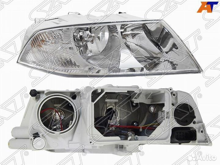 Фара правая на Шкода Октавия 2004-08г