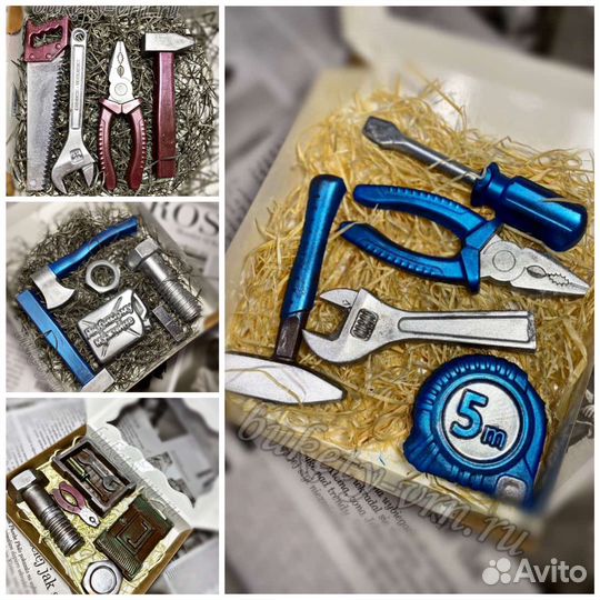 Шоколадные инструменты/ шоколадный набор мужчине