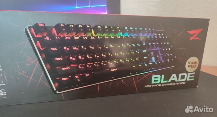 Механическая клавиатура Zet Gaming Blade Kailh Red