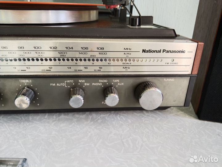 National Panasonic(винил.FM.дека.усилитель) 2х50W