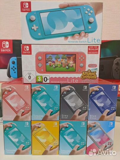 Nintendo Switch и Nintendo Switch Lite