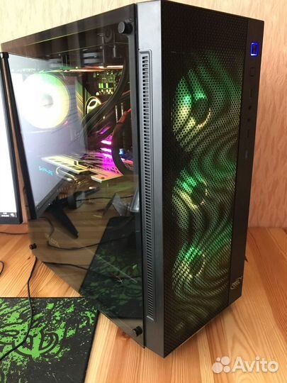 Игровой корпус для пк с RGB подсветкой