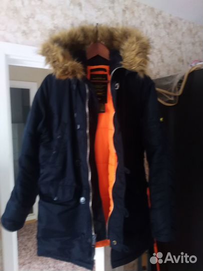 Куртка Аляска, Alfa industries slim fit n-3b