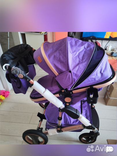 Коляска 2в 1 bibikids