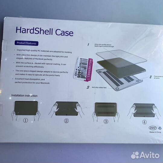 Чехол для macbook air 13 (2010-2017) A1466 / A1369