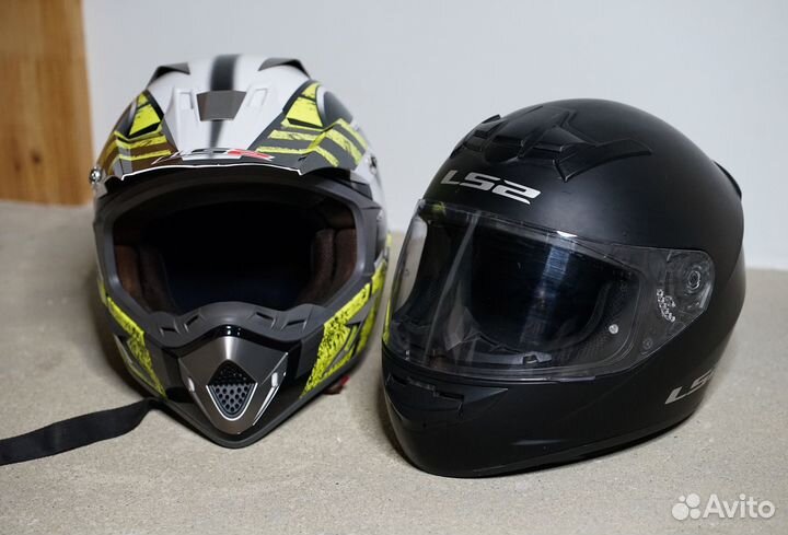 Мотошлемы LS2 интеграл и кросс