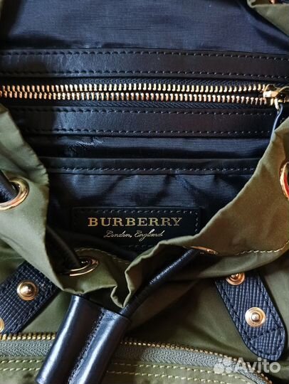 Рюкзак Burberry цвет хаки