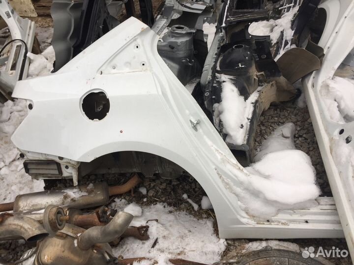 Заднее правое крыло Шевроле Круз седан