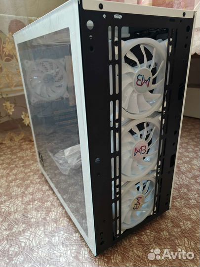 Корпус пк Deepcool ch370 WH (белый)