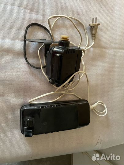 Двигатель мш-2 ухл42+ремень+педаль к швейной машин