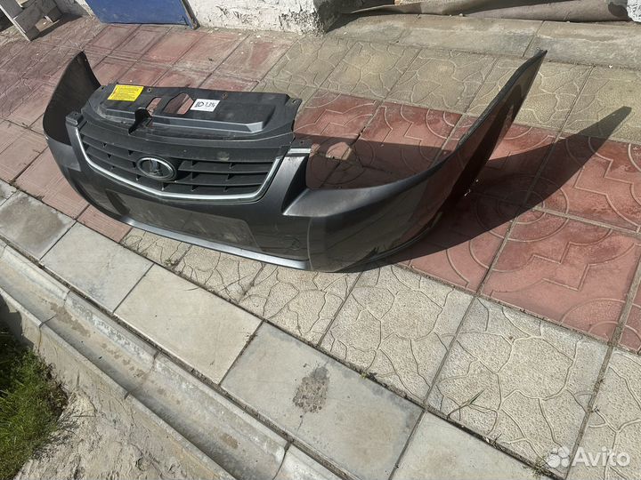 Передний бампер priora 2 барнео