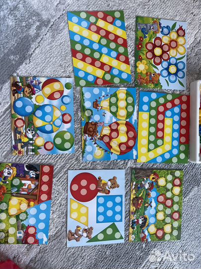 Мозаика для малышей крупная