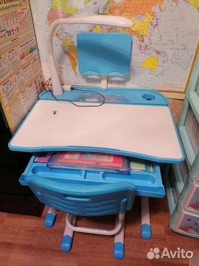 Растущая парта и стул