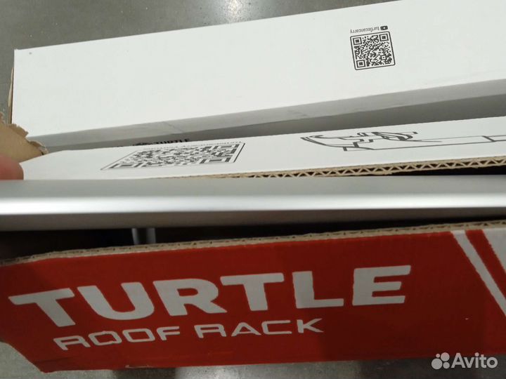 Багажник на рейлинги turtle shark full kit