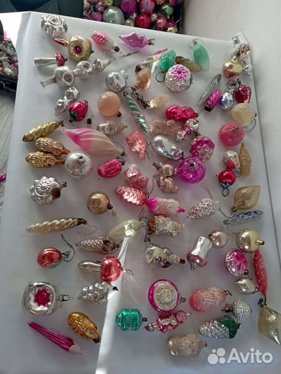 Елочные игрушки СССР в реставрацию