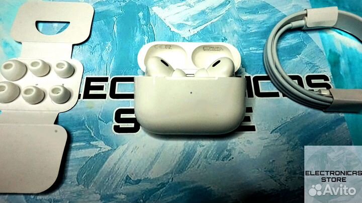 Наушники Airpods Pro 2 Premium v.4 Чехол в Пода