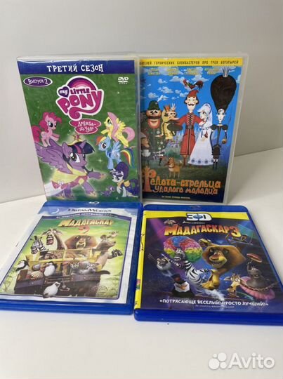 CD диски с мультфильмами