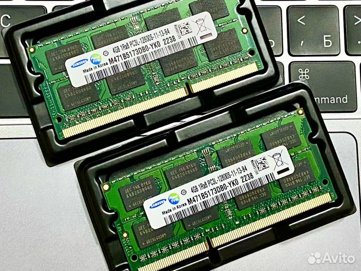 Озу samsung новое ddr3l 4gb 1600mhz 12800mb/s