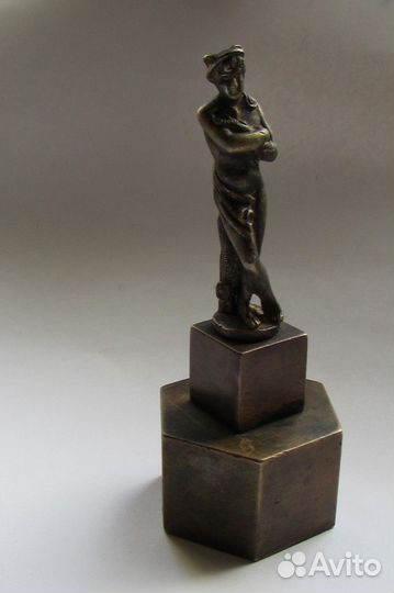 Статуэтка Меркурий Бронза царизм Антиквариат