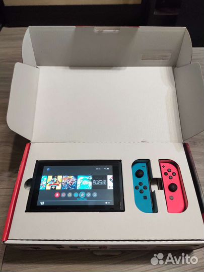 Nintendo switch rev 2 прошитая (чип)