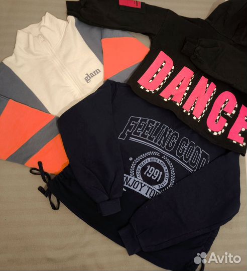 Продаю лонгсливы и худи на девочку