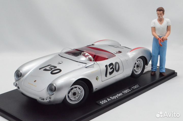 1/12 Набор Porsche 550 Spider и Фигурка James Dean