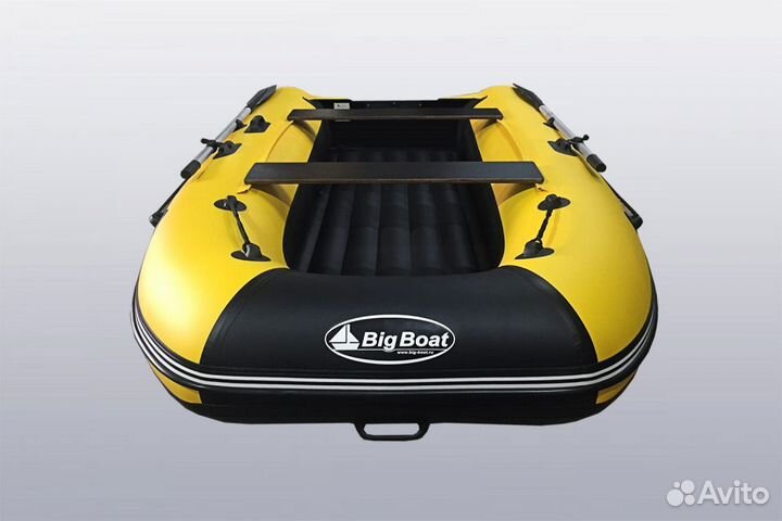 Лодка пвх Big Boat нднд Regat 310 желтая