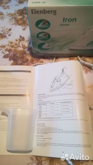 Утюг с паром, фирмы Elenberg, новый